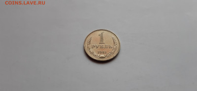 1 рубль 1981г. годовик до 06.06. - 20200520_170254