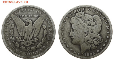 США. 1 доллар 1889 г. Морган. До 09.06.20. - 1889.JPG
