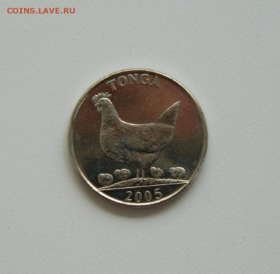 Тонга 5 сенити 2005 г.(Фауна)без обращения. до 10.06.20 - DSCN0002.JPG