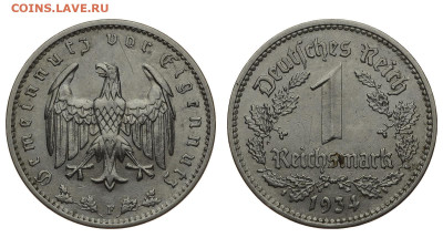 Германия. 1 рейхсмарка 1934 г. До 09.06.20. - DSH_8166.JPG