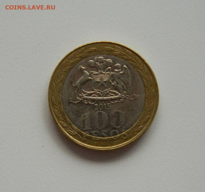 Чили 100 песо 2015 г. (БИМ). до 10.06.20 - DSCN0029.JPG