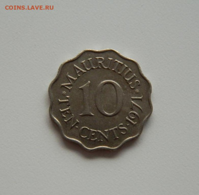 Британский Маврикий 10 центов 1971 г. до 10.06.20 - DSCN0032.JPG