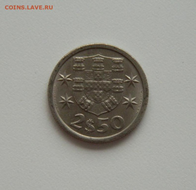 Португалия 2,5 эскудо 1969 г. (Парусник) до 10.06.20 - DSCN0067.JPG