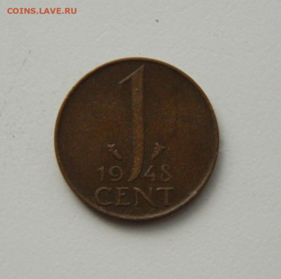 Нидерланды 1 цент 1948 г. до 11.06.20 - DSCN9976.JPG