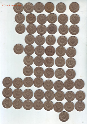 50 копеек 1964-1991 -64 штуки с 200 - 21-50-64