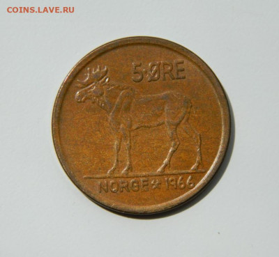 Норвегия 5 эре 1966 г. (Лось). до 11.06.20 - DSCN9874.JPG