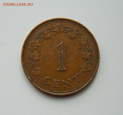Мальта 1 цент 1972 г. до 11.06.20 - DSCN9898.JPG