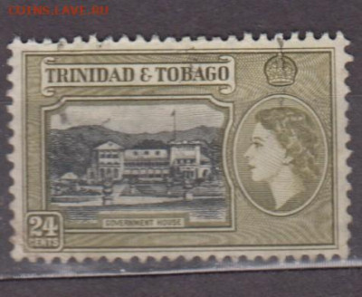 Колонии Тринидад и Тобаго 1953 1м 24ц по фиксу до ухода в а - 176