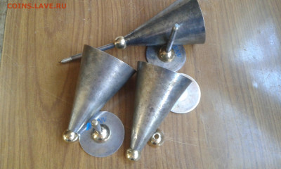 Бокалы металл 3 шт. - 20200607_175237