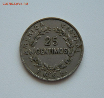 Коста-Рика 25 сентимо 1948 г. до 11.06.20 - DSCN0001.JPG