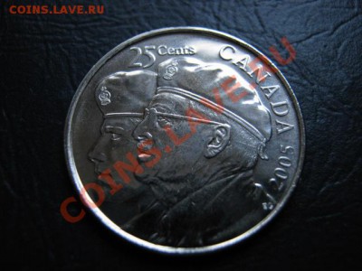 Канада 25 центов 2005 Ветераны до 08.09 в 21.00 М - Изображение 026