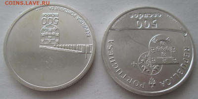 Португалия, 500 эскудо 1998 и 1999 года до 22.00 14.06.20 г. - IMG_3902.JPG