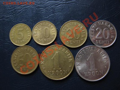 Эстония подборка из 7-и монет 1991-2001 до 08.09 в 21.00 М - Изображение 102