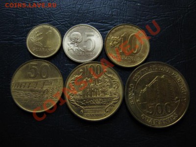 Парагвай набор 6 монет 1992-2002 люди до 08.09 в 21.00 М - Изображение 099