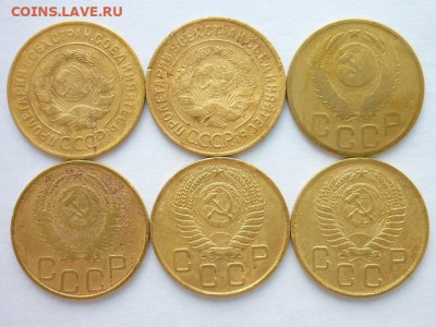 3 коп.1930,31,52,53,55,56; 2 коп.1926-2шт,34,36,37,46,49,56г - P1070417.JPG