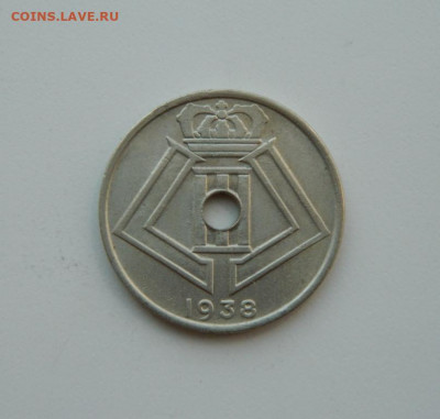 Бельгия 25 сантимов 1938 г. до 15.06.20 - DSCN9919.JPG