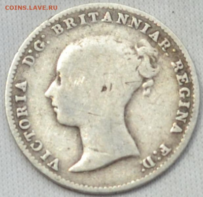 Британия 3 пенса 1868 . 13. 06. 2020 в 22 - 00. - DSC_0646.JPG