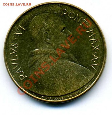 С РУБЛЯ Монеты Ватикана 06.09.11 до 23:00 - 180