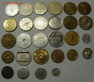 28 жетонов мира без повторов. - Жетоны - 2