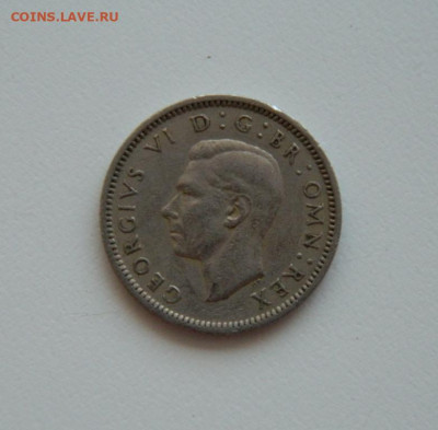 Великобритания 6 пенсов 1949 г. до 18.06.20 - DSCN9973.JPG