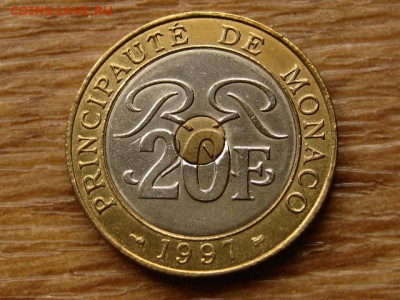 Монако 20 франков 1997 триметал до 15.06.20 в 22.00 М - IMG_7239.JPG