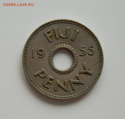 Британские Фиджи 1 пенни 1955 г. до 18.06.20 - DSCN0030.JPG