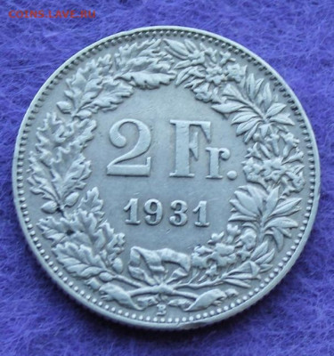 2 франка 1931 год. - IMG_0580.JPG