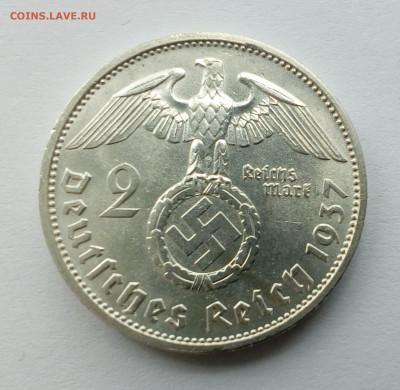 2 марки 1937 F штемпельный UNC до 16.06.20 - 2