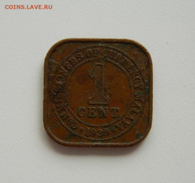 Британская Малайя 1 цент 1939 г. до 18.06.20 - DSCN0060.JPG