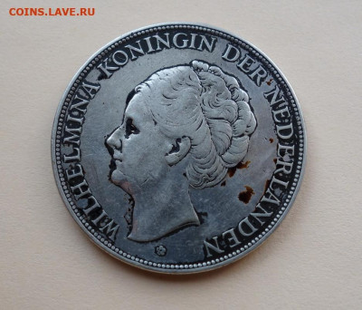 2 гульдена 1930 год, Нидерланды до 18-06-2020 - DSC04693_новый размер