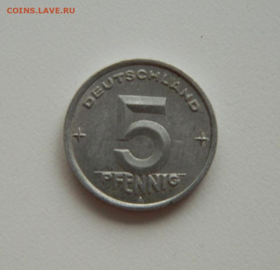 Германия 5 пфеннигов 1949 г. до 18.06.20 - DSCN0114.JPG