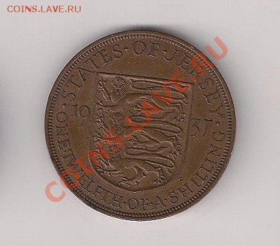 12 шиллинга 1937 Георг VI до 11.09.11 - джерси 1937