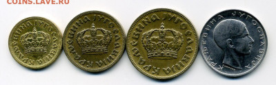 50 пара ; 1 ; 2 ; 10 динар. Югославия 1938г. до 19 06. - File0750