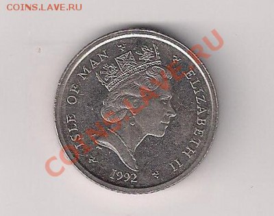Остров Мэн 10 пенсов 1992 Герб до 11.09.11 - мэн10 мал-2