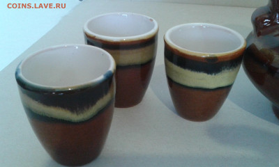 Графин керамика с рюмками - 20200616_182101