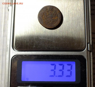 Полушка 1758 года бюджетная - DSCF3089.JPG