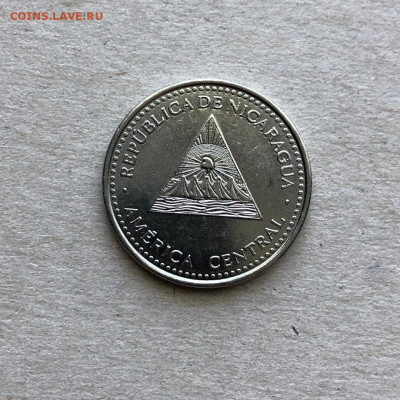 Никарагуа 1 кордоба, до 19.06. - TZ2LC1prZYw