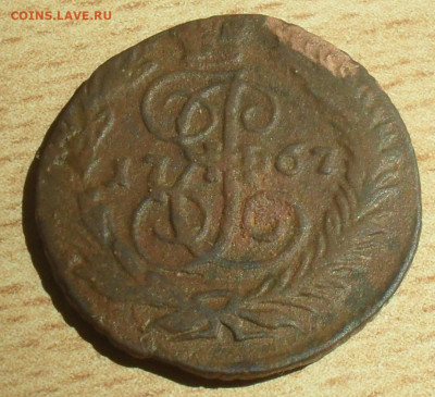 полушка 1767 года ММ. - SAM_0700.JPG