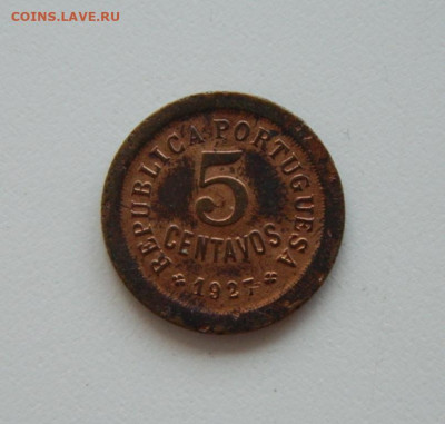 Португалия 5 сентаво 1927 г. до 22.06.20 - DSCN9941.JPG