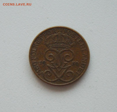 Швеция 1 эре 1950 г. до 22.06.20 - DSCN9946.JPG
