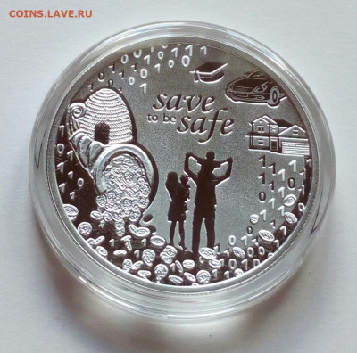 Ниуэ. 1 доллар 2018 Save to be safe Серебро на оценку. - IMG_20200615_154221