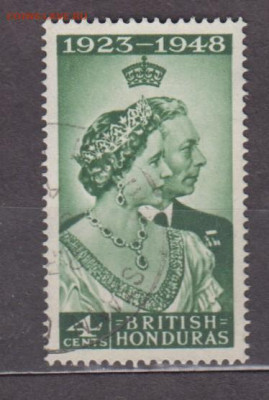 Колонии Британский Гондурас 1948 1м по фиксу - 148