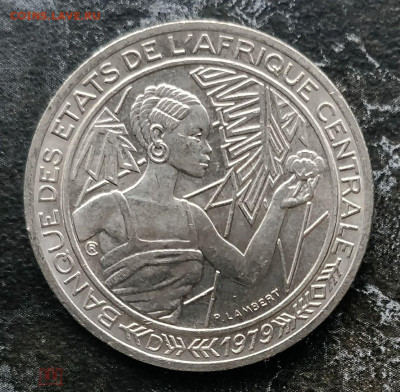 ЦЕНТРАЛЬНАЯ АФРИКА (BEAC) 500 франков 1979 до 23.06 - 190058016 (1)