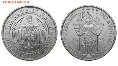Веймарская республика. 3 марки 1929 г. Мейсен. До 27.06.20. - Р176.JPG