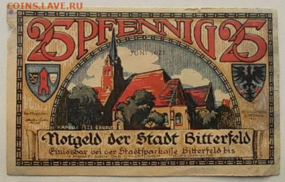 монеты с пожарной тематикой? - 25_pfenningov_1921_g (1)