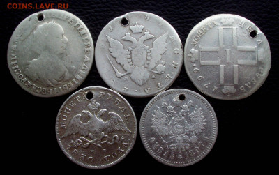 Рубли 1719, 1799, 1830 и прочие с монисты на оценку - DSC02706