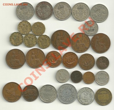 80 старых монет (до 1950) до 11.09.11 22:00 МСК - разные1 001