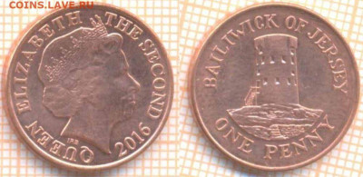 Джерси 1 пенни 2016 г., до 29.06.2020 г. 22.00 по Москве - Джерси 1 пенни 2016 1142