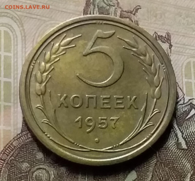 5 копеек 1957. До 25.06.20 в 22.00 - 20200623_204248