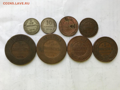 Лот 8 шт копеек 1876-1929 с серебром до 28.06 - image-0-02-0a-9618b75af594b41b560005fb8fff139e936fa899b593e9a7ecdc7fc7c5c1f3c5-V